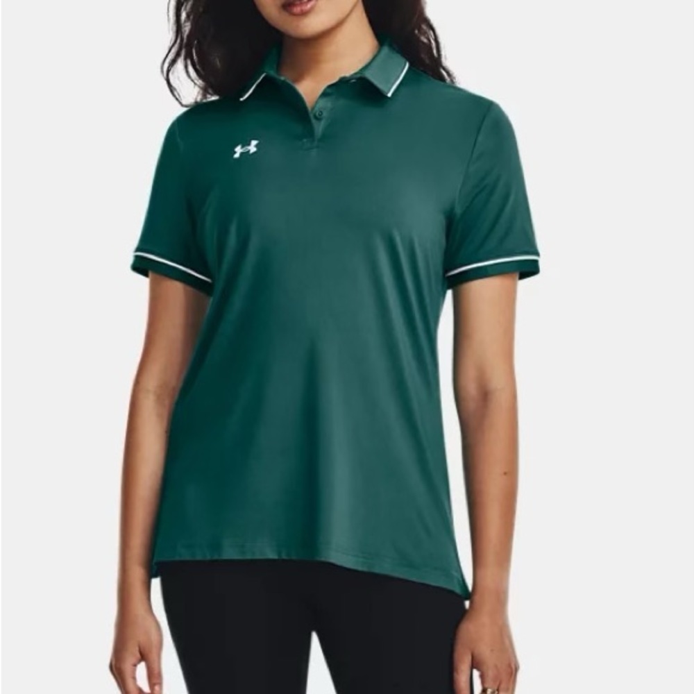 Women's Under Armor Team Tipped Polo